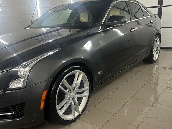 2015 Cadillac ATS I Рестайлинг, серый, 1350000 рублей - вид 1