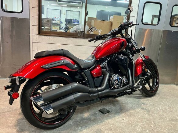 2013 Yamaha XVS1300, красный, 1090000 рублей - вид 4