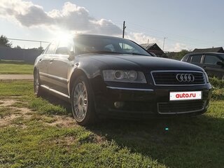 2004 Audi A8 II (D3), чёрный, 720000 рублей, вид 3