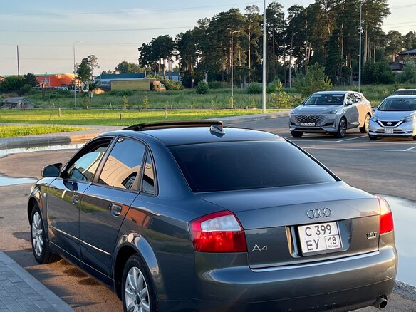 2004 Audi A4 II (B6), серый, 600000 рублей - вид 5