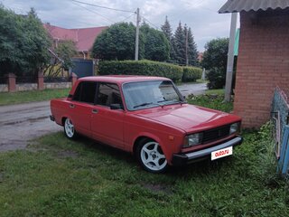 1992 Lada (ВАЗ) 2105, красный, 115000 рублей, вид 3