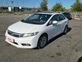 2012 Honda Civic IX, белый, 1050000 рублей - вид 1