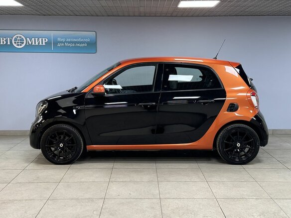 2017 Smart Forfour II, чёрный - вид 3