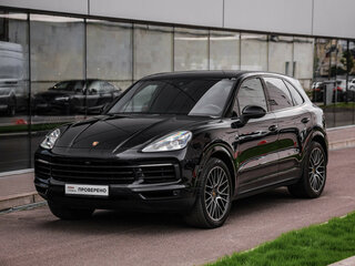 2021 Porsche Cayenne III, чёрный, 7249999 рублей, вид 3
