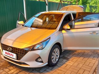 2020 Hyundai Solaris II Рестайлинг, серый, 1610000 рублей, вид 2