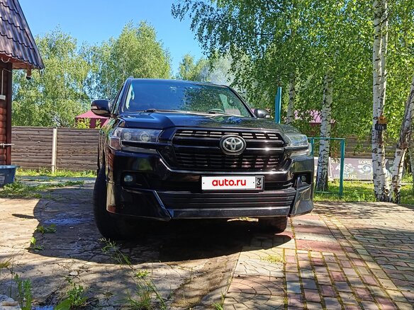 2008 Toyota Land Cruiser 200 Series, чёрный - вид 5