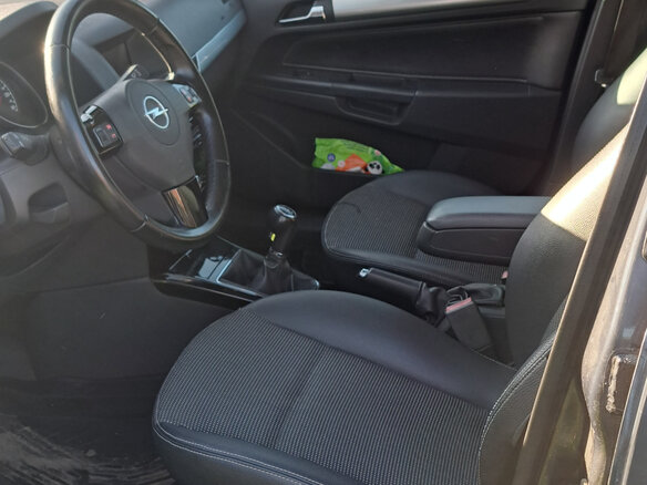 2008 Opel Astra H Рестайлинг, синий, 470000 рублей - вид 4