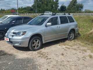 2004 Mitsubishi Outlander I, серебристый, 590000 рублей, вид 2
