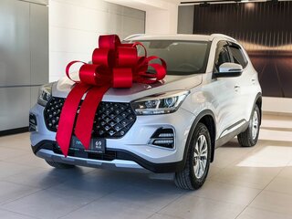 2024 Chery Tiggo 4 Pro I Рестайлинг, серый, 1677000 рублей, вид 1