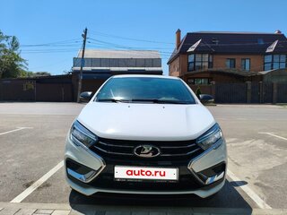 2023 Lada (ВАЗ) Vesta I Рестайлинг (NG), белый, 950000 рублей, вид 2