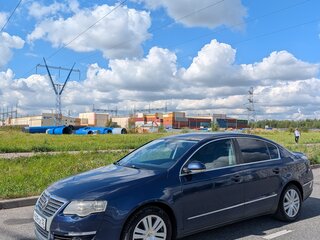 2008 Volkswagen Passat B6, синий, 520000 рублей, вид 3