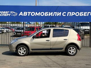 2011 Renault Sandero I, бежевый, 499000 рублей, вид 3