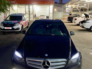2010 Mercedes-Benz C-Класс 180 BlueEFFICIENCY III (W204), чёрный, 1020000 рублей, вид 2