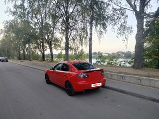 2008 Mazda 3 I (BK) Рестайлинг, красный, 350000 рублей, вид 2