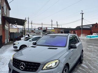 2013 Mercedes-Benz M-Класс AMG 63 AMG III (W166), белый, 2850000 рублей, вид 1