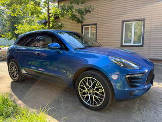 2016 Porsche Macan S Diesel I, синий, 4400000 рублей, вид 4