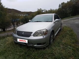 2001 Toyota Mark II IX (X110), серебристый, 650000 рублей, вид 2