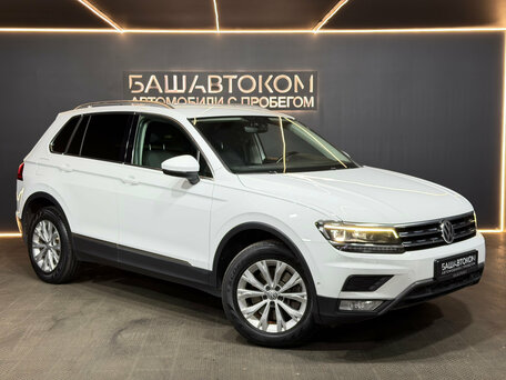 2017 Volkswagen Tiguan II, белый, 2495000 рублей, вид 3