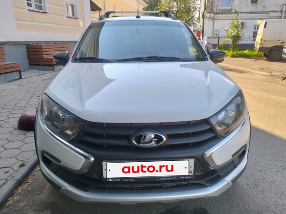 2023 Lada (ВАЗ) Granta Cross I Рестайлинг, белый - вид 5