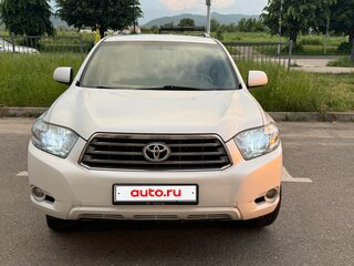 2008 Toyota Highlander II (XU40), белый, 1650000 рублей, вид 2