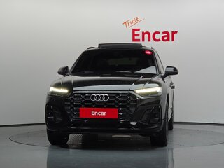 2023 Audi Q5 45 TFSI II (FY) Рестайлинг, чёрный, 5500008 рублей, вид 2
