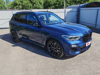 2020 BMW X5 30d IV (G05/G18), синий, 6400000 рублей, вид 4