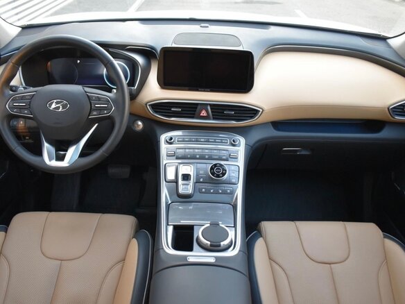 2021 Hyundai Santa Fe IV Рестайлинг, белый, 4199999 рублей - вид 10