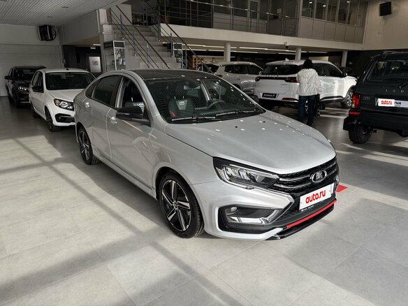 2026 Lada (ВАЗ) Vesta Sport I Рестайлинг (NG), серебристый, 2372000 рублей - вид 10