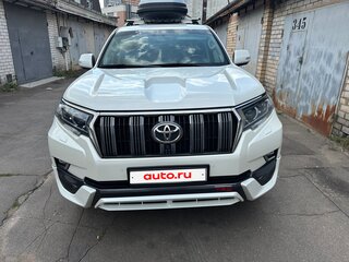2019 Toyota Land Cruiser Prado 150 Series Рестайлинг 2, белый, 4950000 рублей, вид 2