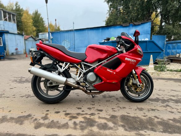 2002 Ducati ST, красный, 300000 рублей - вид 12