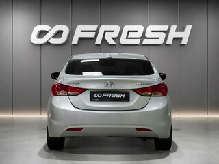 2011 Hyundai Elantra V (MD), серебристый, 898000 рублей, вид 4