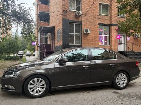 2012 Volkswagen Passat B7, коричневый, 1380000 рублей, вид 5