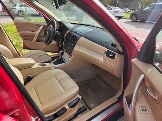 2007 BMW X3 25i I (E83) Рестайлинг, красный, 900000 рублей, вид 4