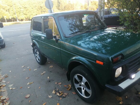 1998 Lada (ВАЗ) 2121 (4x4) I Рестайлинг, зелёный, 430000 рублей