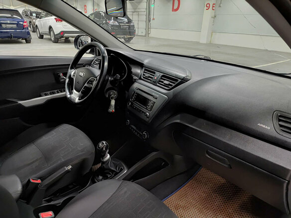 2015 Kia Rio III Рестайлинг, коричневый, 839000 рублей - вид 10