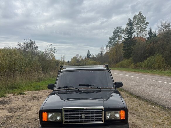 2010 Lada (ВАЗ) 2107, чёрный