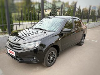 2020 Lada (ВАЗ) Granta I Рестайлинг, чёрный, 540000 рублей, вид 1