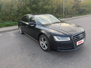 2016 Audi A8 Long III (D4) Рестайлинг, чёрный, 4800000 рублей, вид 2