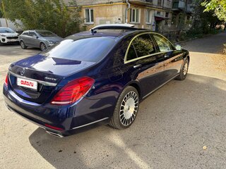 2014 Mercedes-Benz S-Класс 500 Long VI (W222, C217), синий, 2350000 рублей, вид 5
