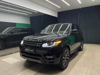 2017 Land Rover Range Rover Sport II, чёрный, 4200000 рублей, вид 3