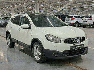 2011 Nissan Qashqai+2 I Рестайлинг, белый, 1085000 рублей, вид 3