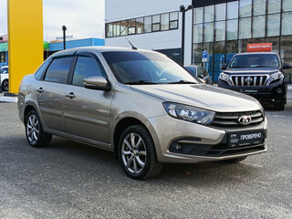 2019 Lada (ВАЗ) Granta I Рестайлинг, серый, 650000 рублей, вид 3