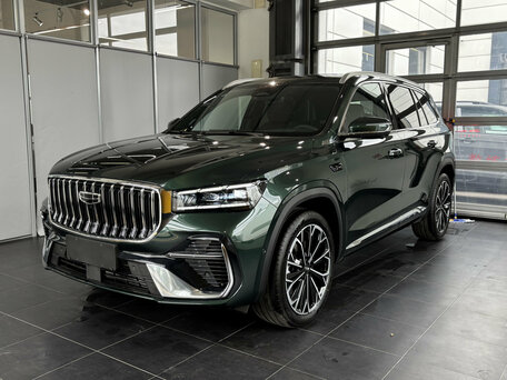2026 Geely Monjaro (Xingyue L) I Рестайлинг 2 (China Market), зелёный, 4900000 рублей, вид 3