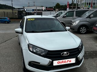 2017 Lada (ВАЗ) Granta I, белый, 600000 рублей, вид 3