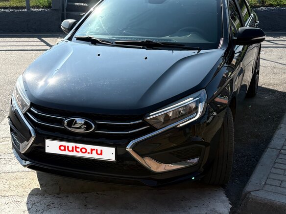 2024 Lada (ВАЗ) Vesta I Рестайлинг (NG), чёрный, 1290000 рублей - вид 2