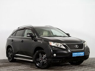 2011 Lexus RX 350 III, чёрный, 2259000 рублей, вид 1