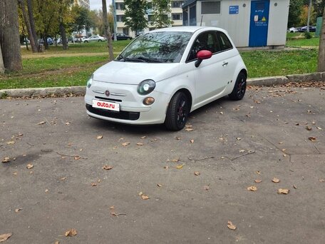 2016 Fiat 500 II Рестайлинг, белый, 1260000 рублей, вид 1