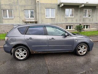 2006 Mazda 3 I (BK) Рестайлинг, серый, 300000 рублей, вид 4