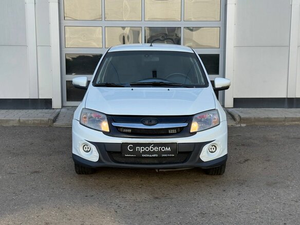 2015 Lada (ВАЗ) Granta Sport I, белый, 431000 рублей - вид 7