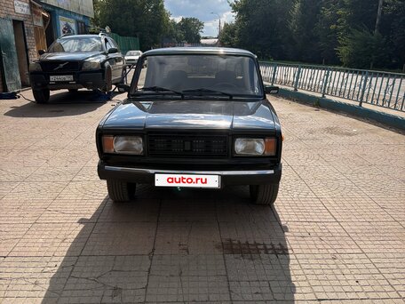2010 Lada (ВАЗ) 2107, синий, 525000 рублей, вид 1
